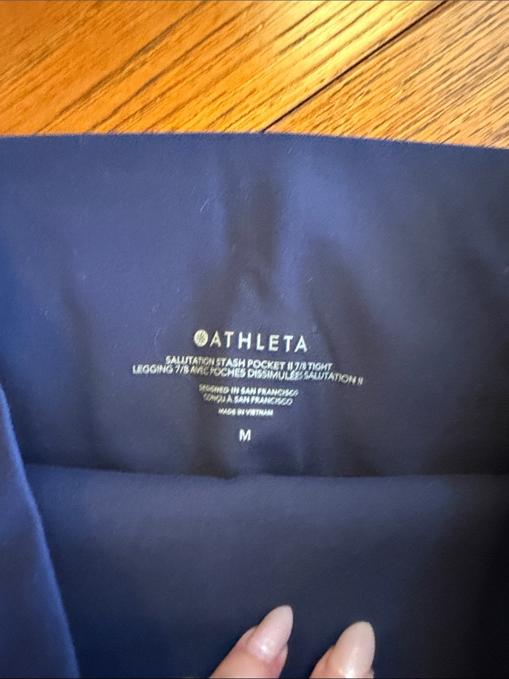Athleta Salutation Stash High Rise 7/8 Leggings - Picture 5 of 10